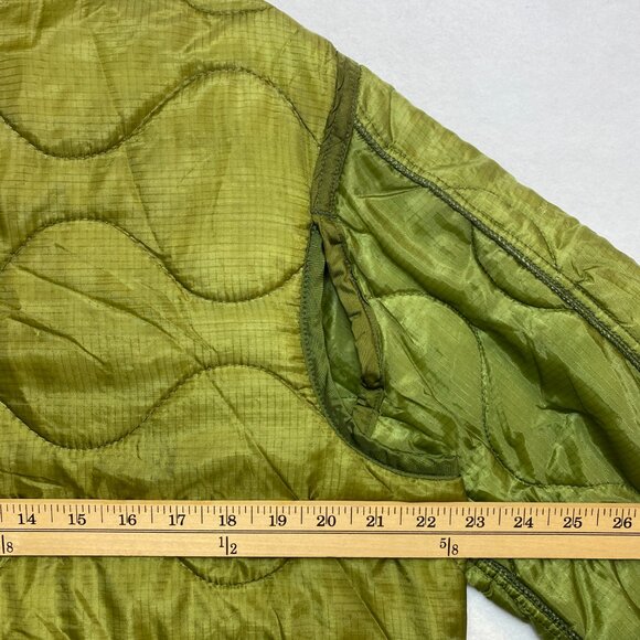 M-65 Field Jacket Liner Mens S Army Green Cold Weather Gibraltar DLA100 - Picture 11 of 13